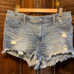 Hollister Short-Short Denim Jeans Size 13/31